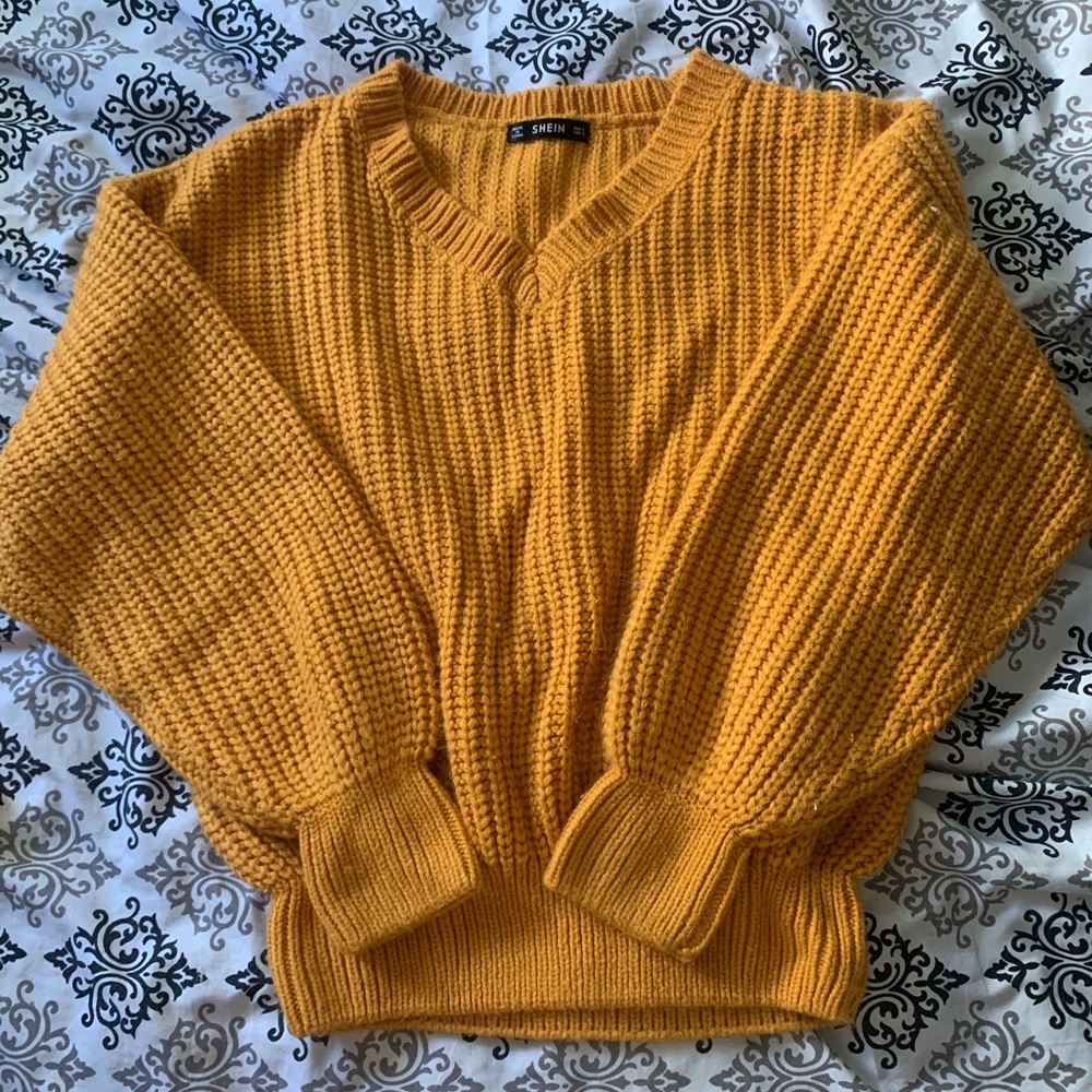 Mustard sweater